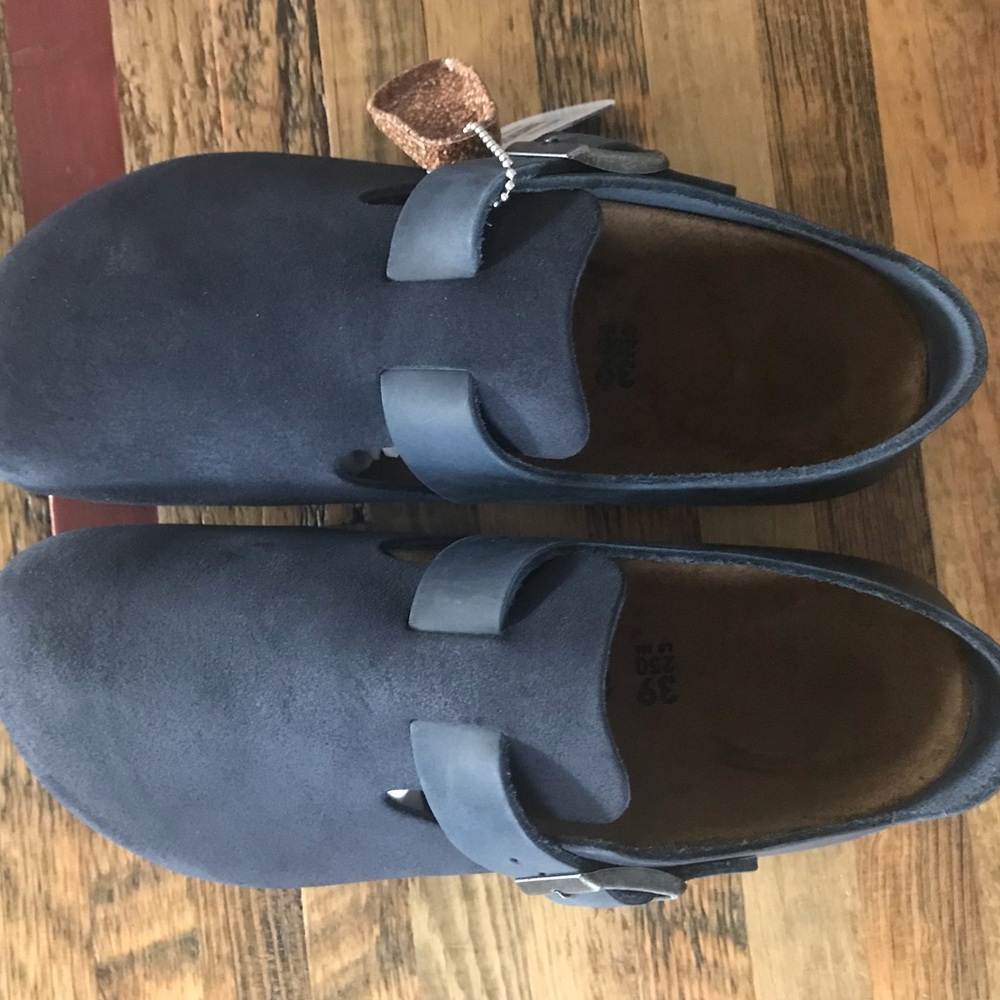 Birkenstock London Shoes Night Blue EUR 39-NARROW